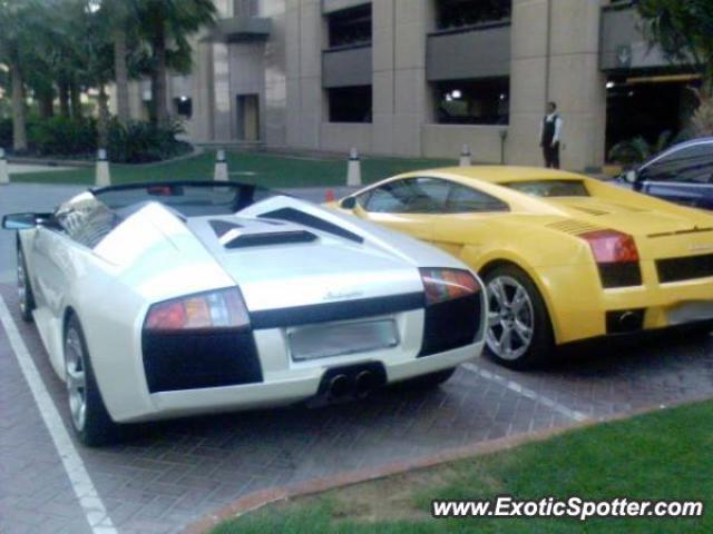 Lamborghini Gallardo spotted in Dubai, United Arab Emirates