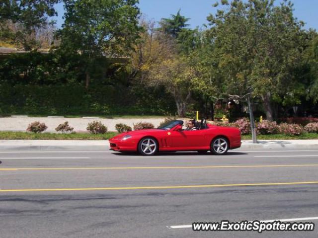 Ferrari 550 spotted in Calabasas, California