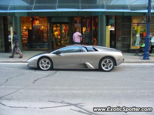 Lamborghini Murcielago spotted in Toronto, Canada