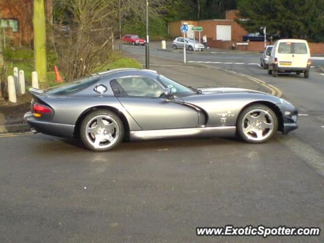 Dodge Viper spotted in Bromsgrove, United Kingdom