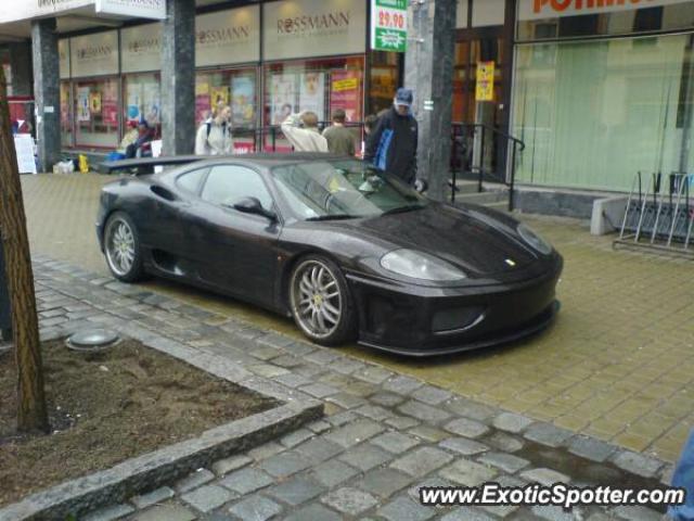 Ferrari 360 Modena spotted in Sumperk, Czech Republic