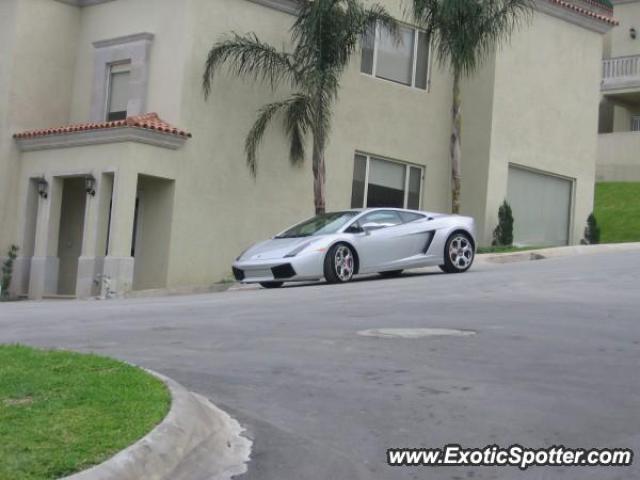 Lamborghini Gallardo spotted in Monterrey nl, Mexico