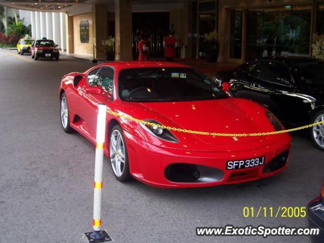 Ferrari F430 spotted in Singapore City, Singapore