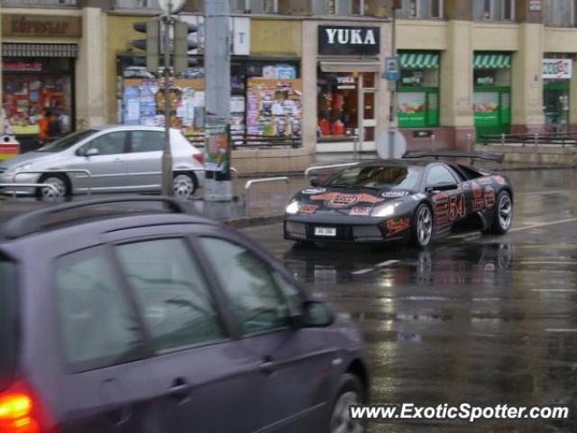 Lamborghini Murcielago spotted in Budapest, Hungary