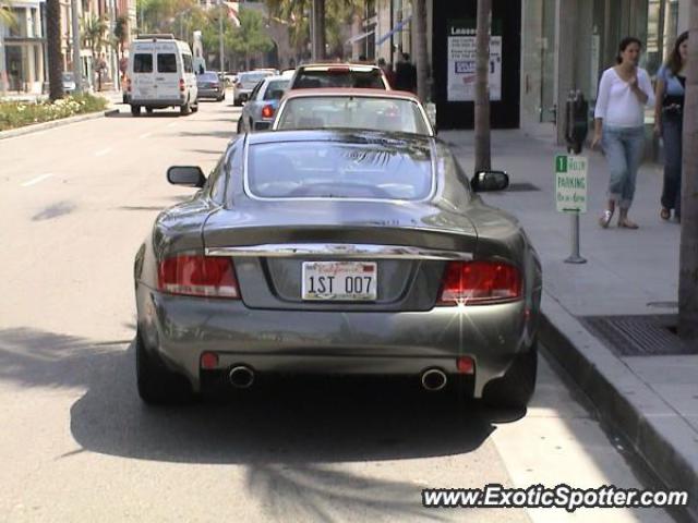 Aston Martin Vanquish spotted in Beverly Hills, California