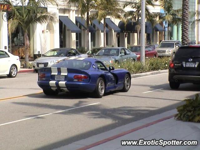 Dodge Viper spotted in Beverly Hills, California