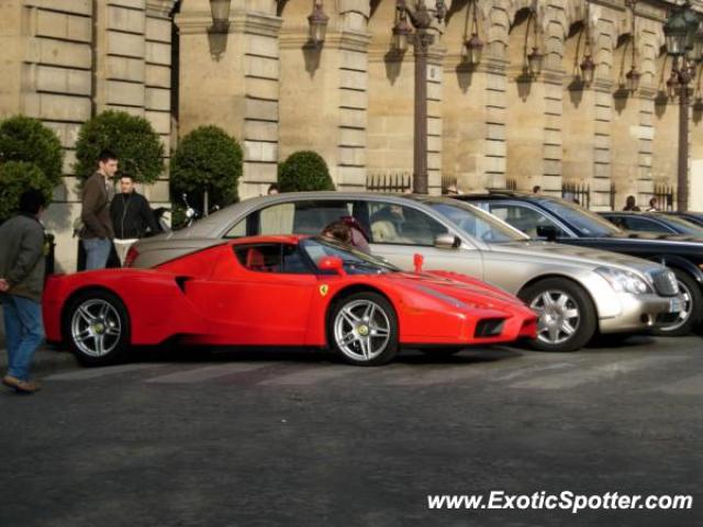 Ferrari Enzo spotted in Paris, France