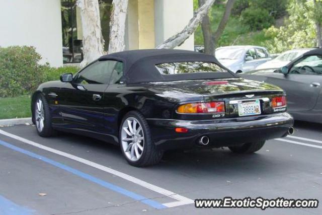 Aston Martin DB7 spotted in Agoura Hills, California