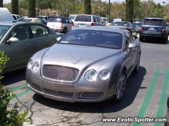 Bentley Continental spotted in Calabasas, California