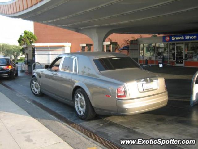 Rolls Royce Phantom spotted in Beverly Hills, California