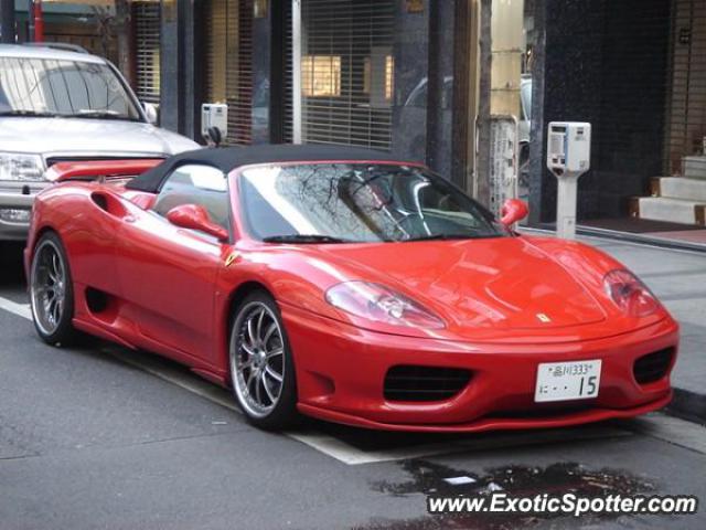 Ferrari 360 Modena spotted in Tokyo, Japan