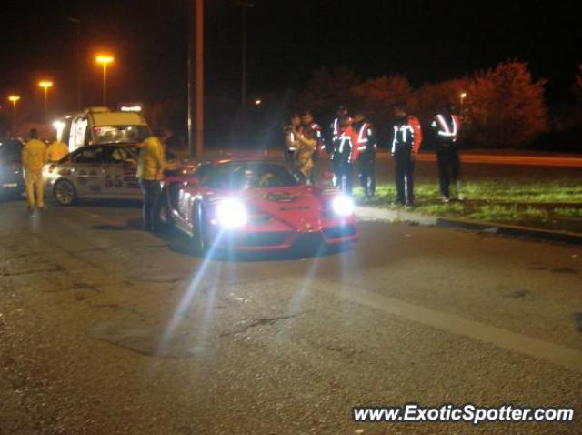 Ferrari Enzo spotted in Spy, Belgium