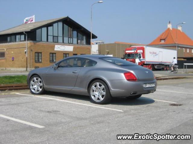 Bentley Continental spotted in Skagen, Denmark