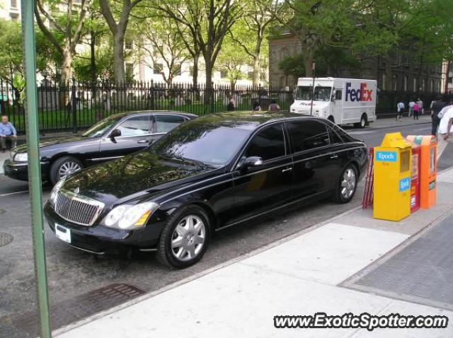 Mercedes Maybach spotted in New York, New York