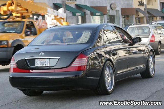 Mercedes Maybach spotted in Beverly Hills, California