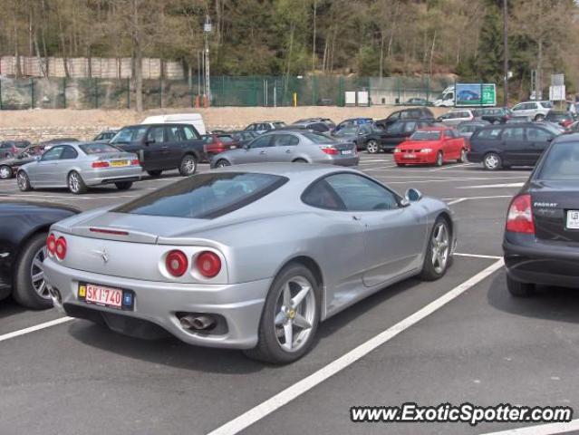 Ferrari 360 Modena spotted in Spa, Belgium