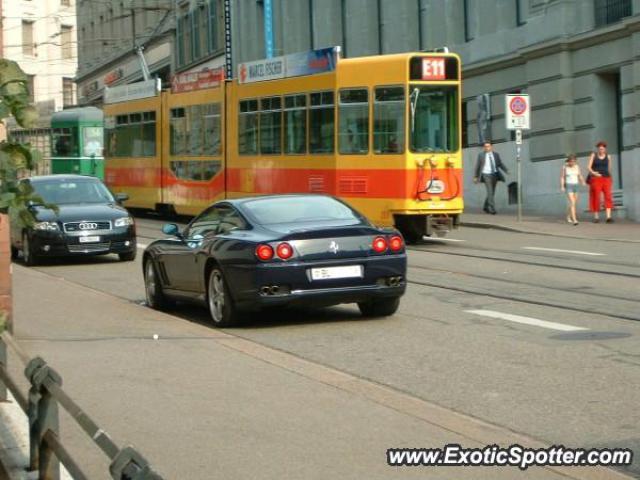 Ferrari 575M spotted in Basel, Switzerland