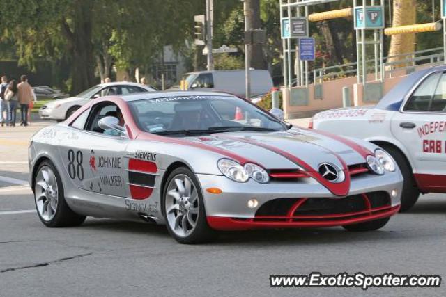 Mercedes SLR spotted in Beverly Hills, California