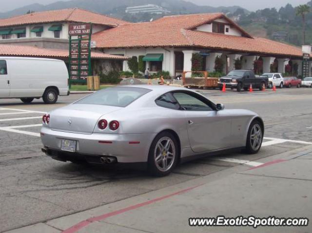 Ferrari 612 spotted in Malibu, California