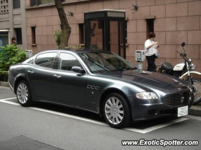 Maserati Quattroporte spotted in Tokyo, Japan