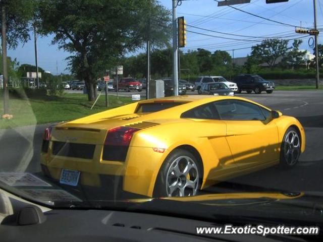 Lamborghini Gallardo spotted in Austin, Texas