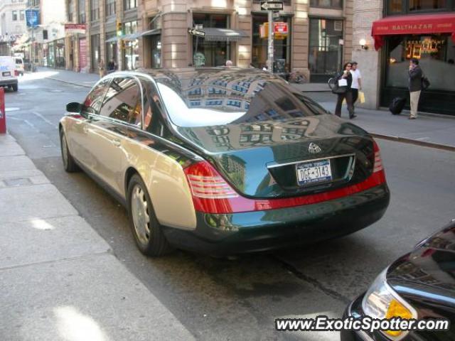 Mercedes Maybach spotted in New York, New York