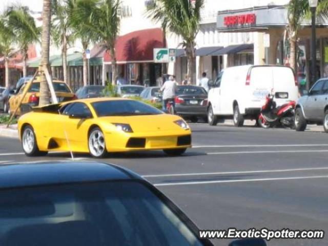 Lamborghini Murcielago spotted in Barrington, Illinois