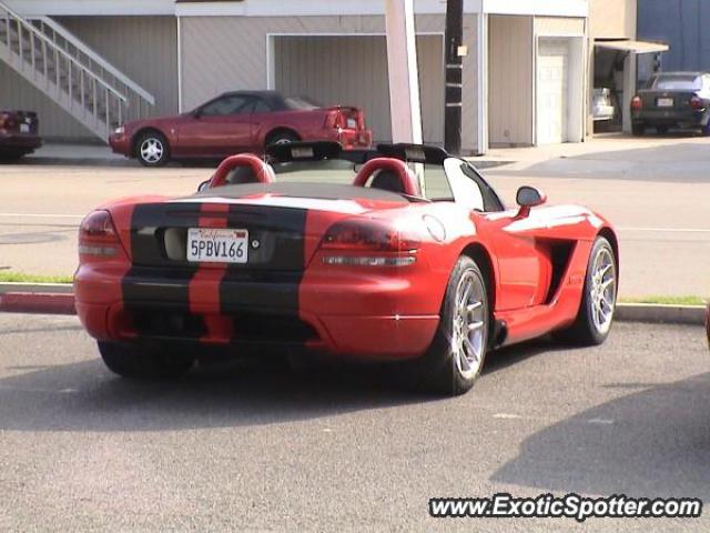 Dodge Viper spotted in Newport, California