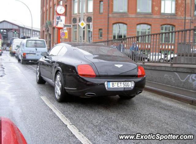 Bentley Continental spotted in Hamburg, Germany