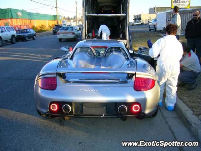 Porsche Carrera GT spotted in Calgary, Canada