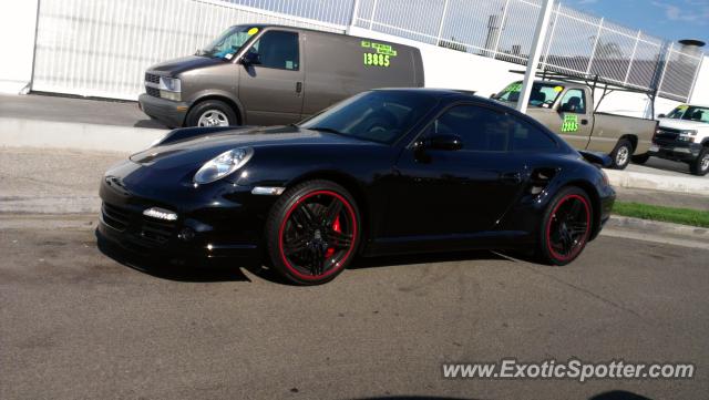 Porsche 911 Turbo spotted in Riverside, California