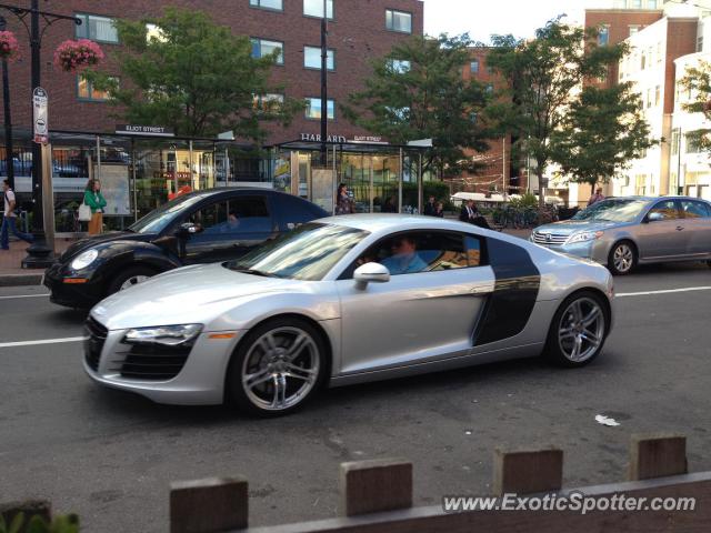 Audi R8 spotted in Cambridge, Massachusetts