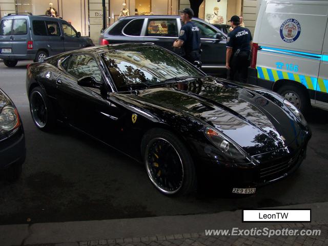 Ferrari 599GTB spotted in Prague, Czech Republic