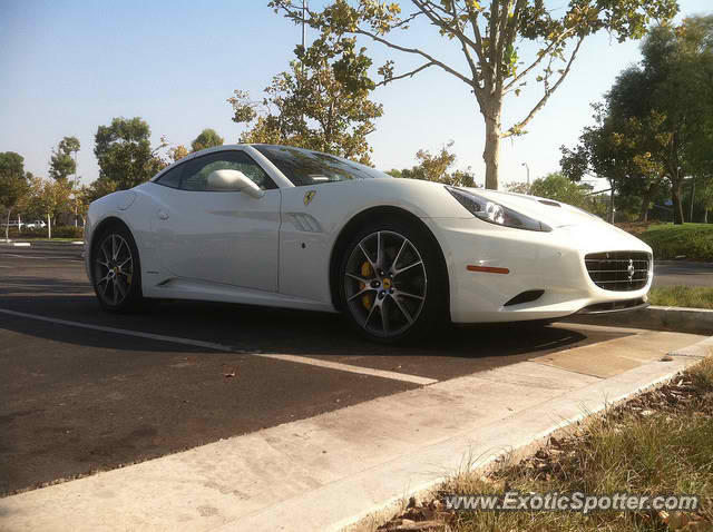 Ferrari California spotted in Laguna, Philippines