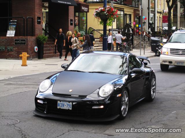 Porsche 911 GT2 spotted in Toronto, Canada