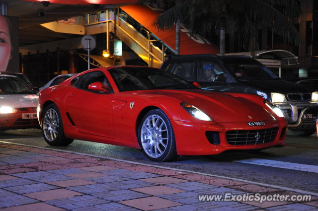 Ferrari 599GTB spotted in Bukit Bintang KL, Malaysia