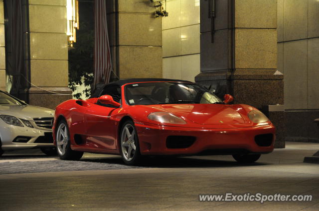 Ferrari 360 Modena spotted in KLCC Twin Tower, Malaysia