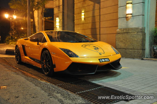 Lamborghini Gallardo spotted in Bukit Bintang KL, Malaysia