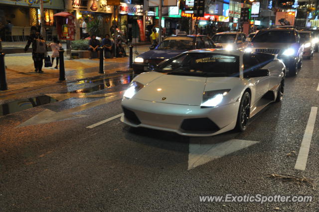 Lamborghini Murcielago spotted in Bukit Bintang KL, Malaysia