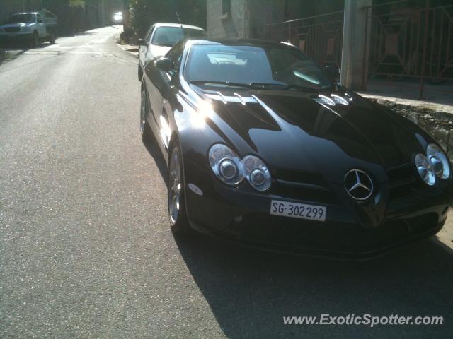 Mercedes SLR spotted in Moltifao,Corsica, France