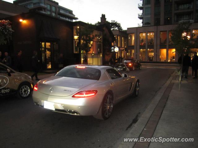 Mercedes SLS AMG spotted in Toronto, Canada