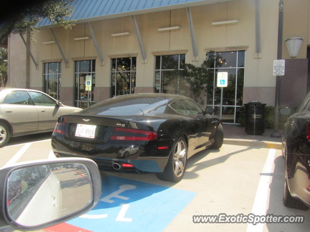 Aston Martin DB9 spotted in Dallas, Texas