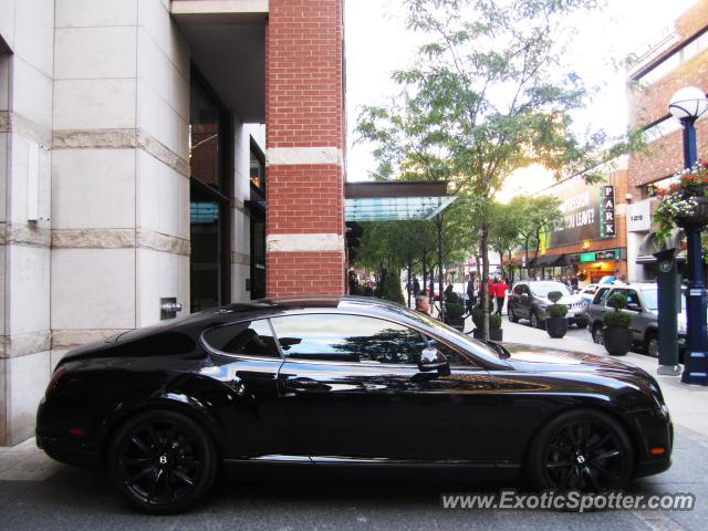 Bentley Continental spotted in Toronto, Canada