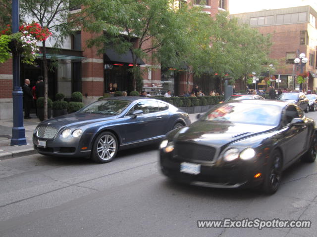 Bentley Continental spotted in Toronto, Canada