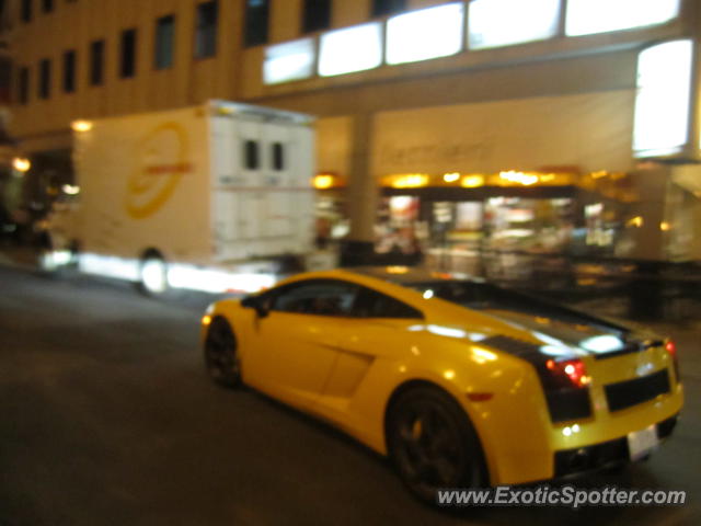 Lamborghini Gallardo spotted in Toronto, Canada