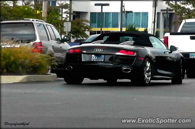 Audi R8 spotted in Fishers, Indiana