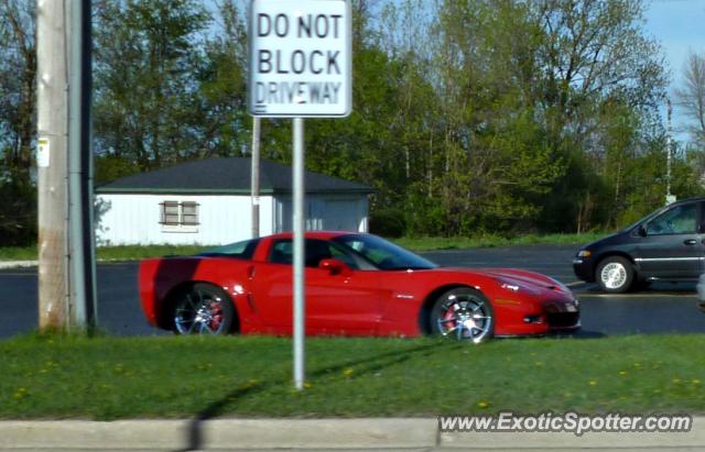 Chevrolet Corvette Z06 spotted in Pewaukee, Wisconsin