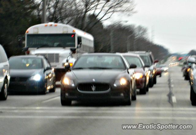 Maserati Quattroporte spotted in Milwaukee, Wisconsin