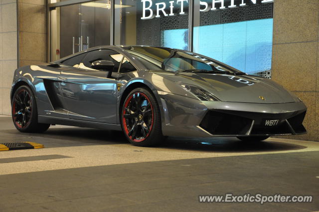 Lamborghini Gallardo spotted in Bukit Bintang KL, Malaysia