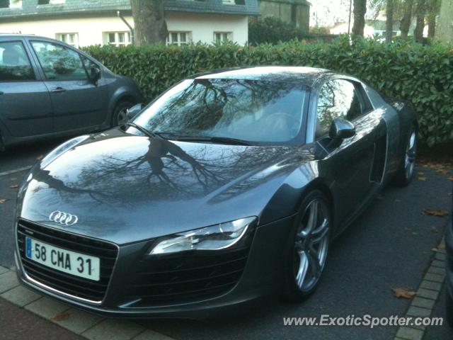 Audi R8 spotted in Pontault-Combaul, France